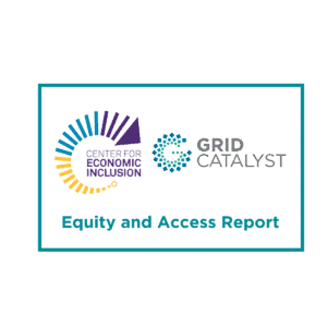 Logos - Center for Economic Inclusion and Grid Catalyst - Equity and Access Report